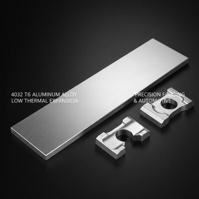 4032 T6 Плоская стойка из высококремниевого алюминиевого сплава с низким тепловым расширением для точного ковки и автомобильных поршней