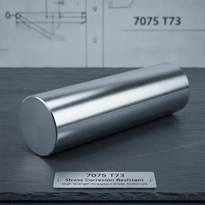 7075 T73 Устойчивый к коррозии высокопрочный алюминиевый круглый стержень аэрокосмического класса
