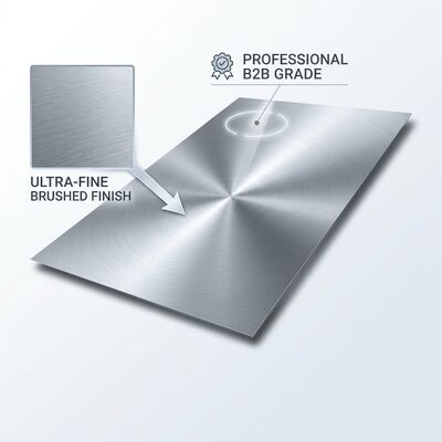 Corrosion-Resistant 304 Stainless Steel Sheet Chromium Nickel 2B BA Finish ASTM A240
