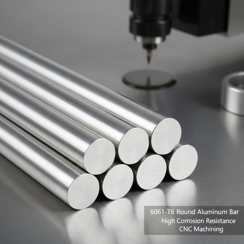 6061 T6 CNC подвергая механической обработке алюминиевый круглый стержень большого диаметра с высокой коррозионной стойкостью