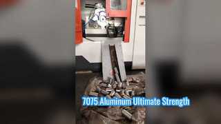 7075 Алюминиевый стержень высокой прочности для аэрокосмической отрасли